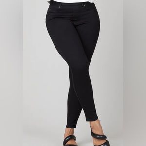Spanx Ankle Skinny Jeans, Clean Black size M